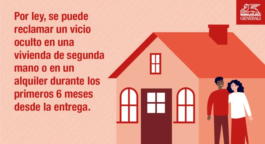 Pareja preocupada frente a su casa. La ley permite reclamar vicios ocultos en vivienda de segunda mano o alquiler en los primeros 6 meses.